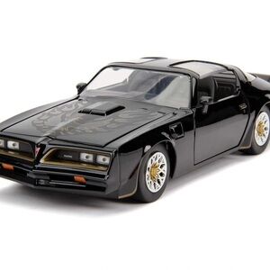 Black and Gold Diecast Model Car